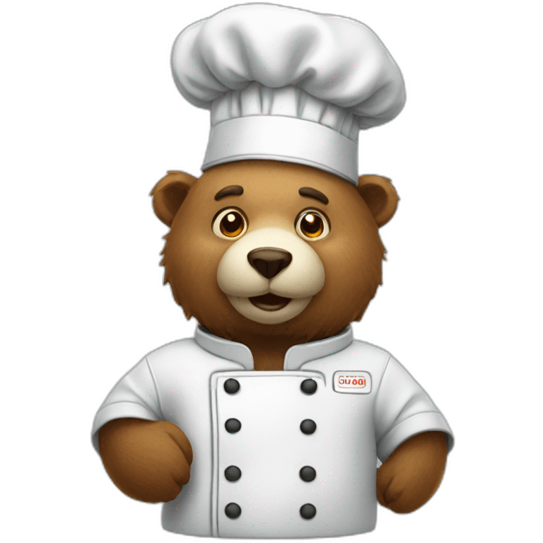 chef bear emoji