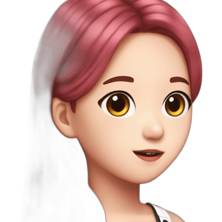 Blackpink Kim jisoo singer emoji