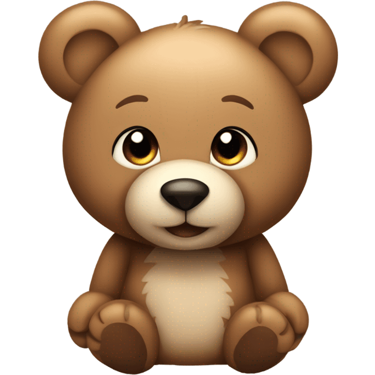 cute teddy bear emoji