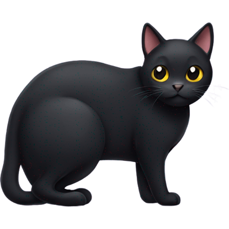 Black cat emoji