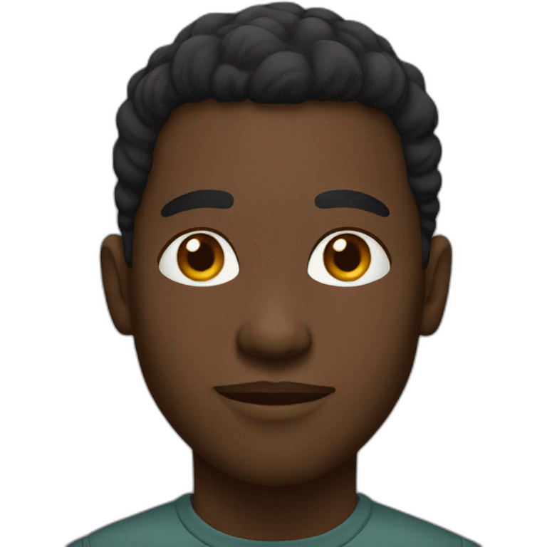 Black person emoji