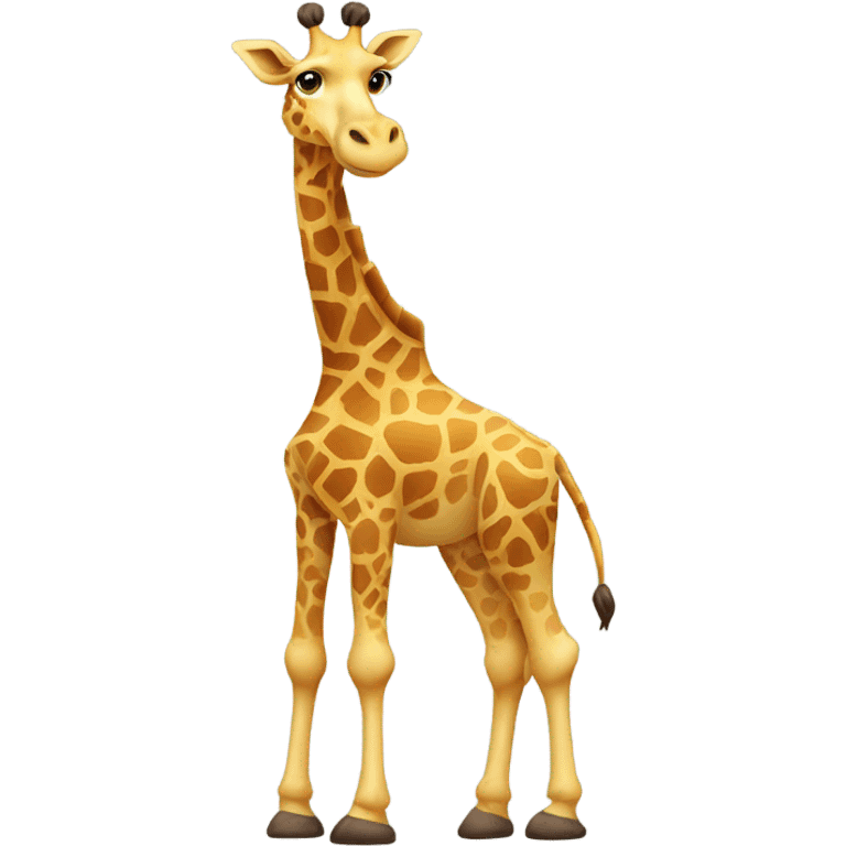 Giraffe giving thumbs up  emoji