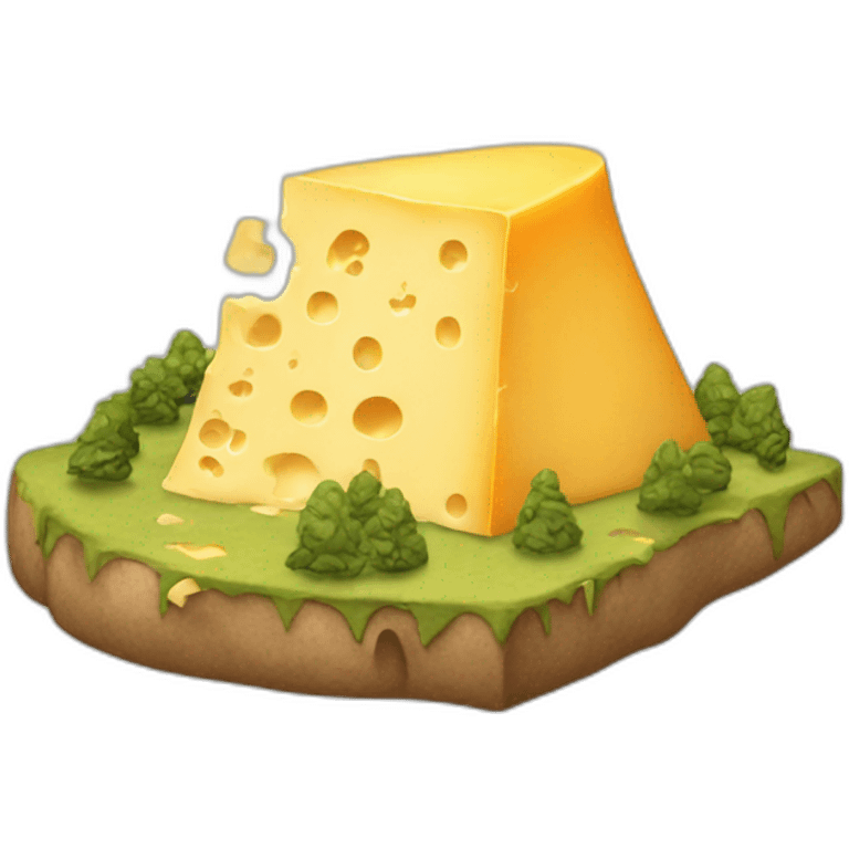 Cheese Mountain emoji