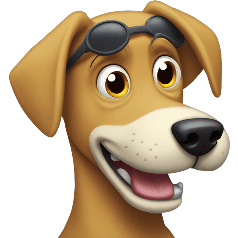 Muttley from the "Wacky Races"  emoji