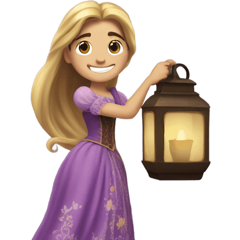 Rapunzel in Disney  emoji