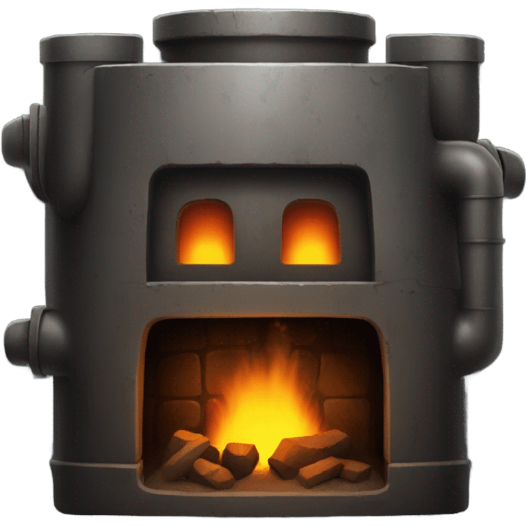 dark iron furnace emoji