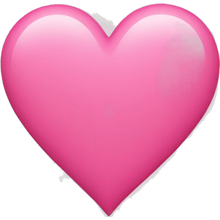 Pink heart emoji