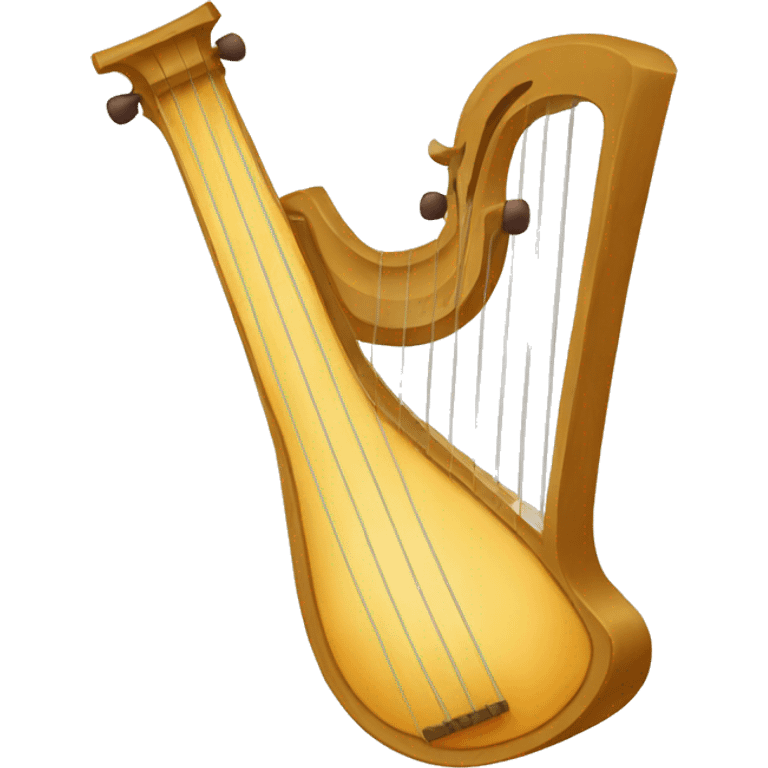 lyre for playing music emoji