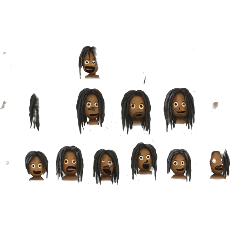 dreadlocks emoji