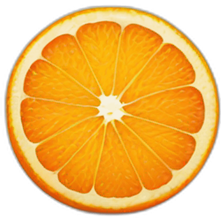 Orange a emoji