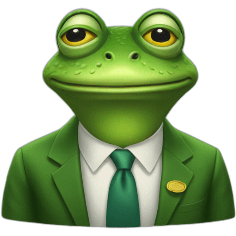 mr frog president tomorrow emoji