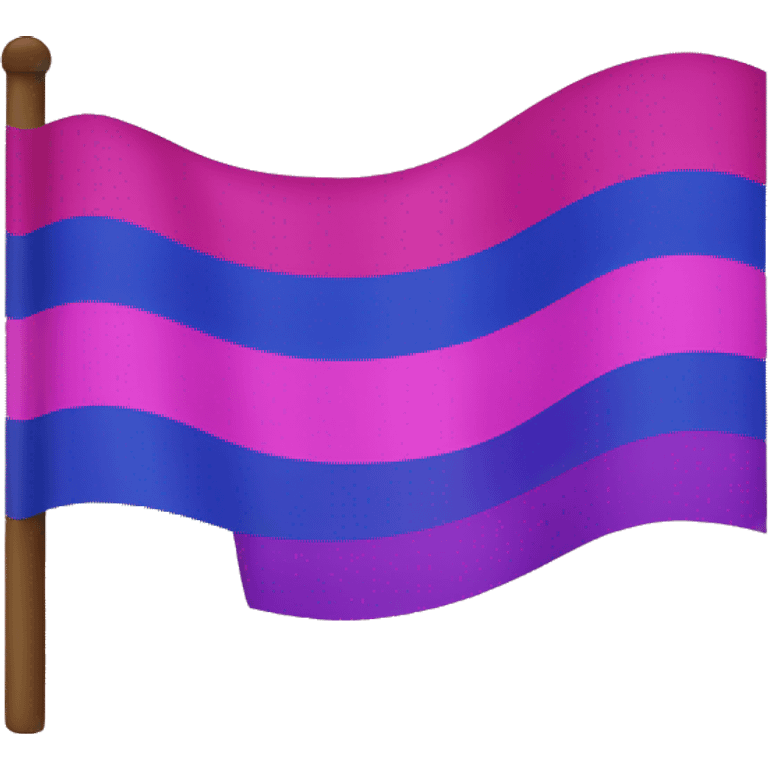 bisexual flag emoji