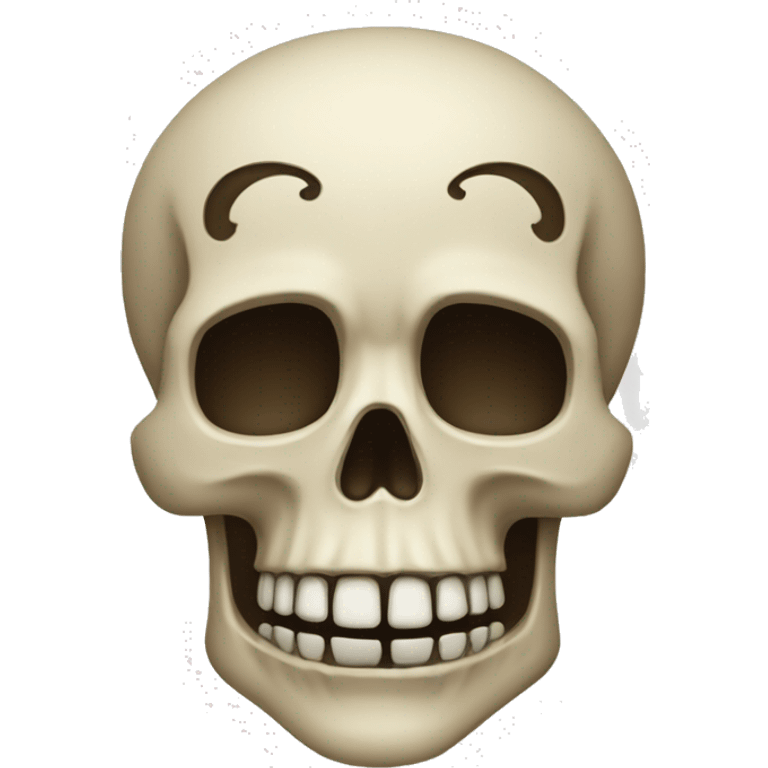 Calavera confundida emoji