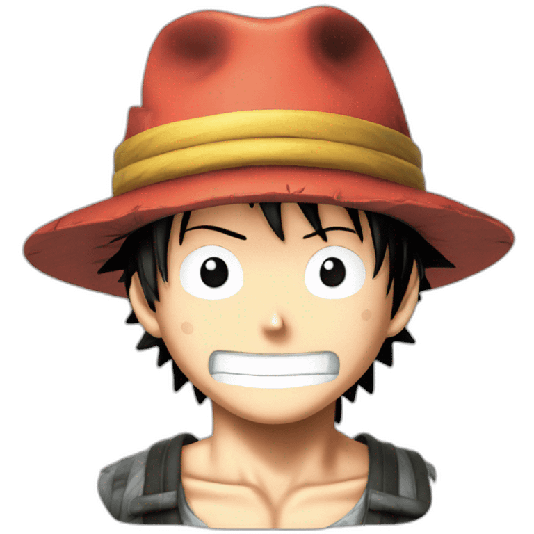 Luffy one pièce emoji