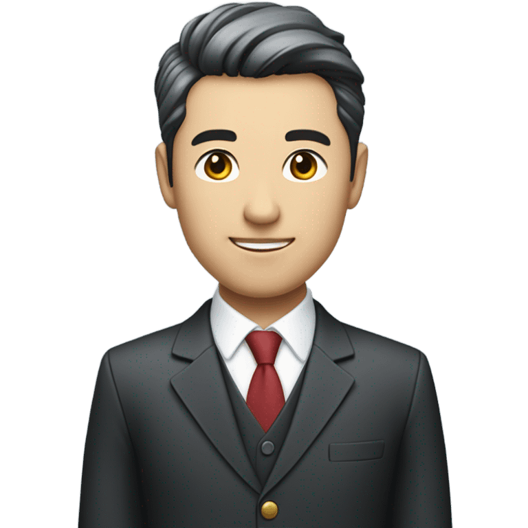 Chinese businessman emoji