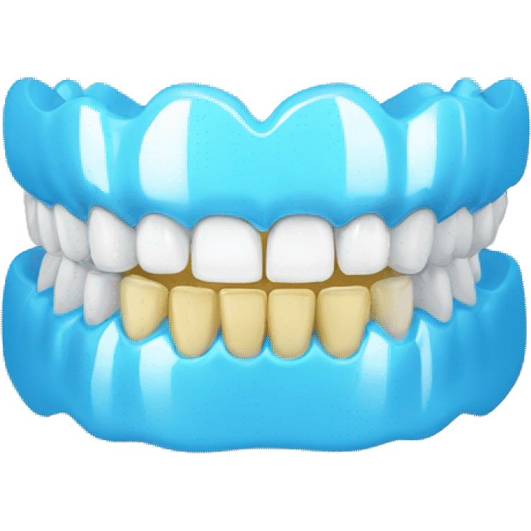 Orthodontic aligner emoji