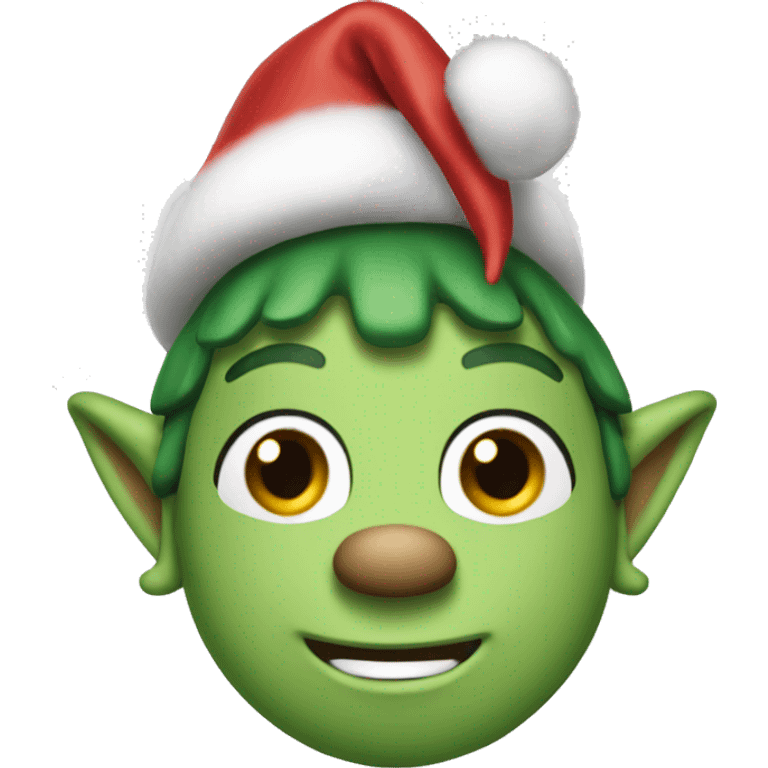 Hermie the elf from Rudolph the red nose reindeer emoji