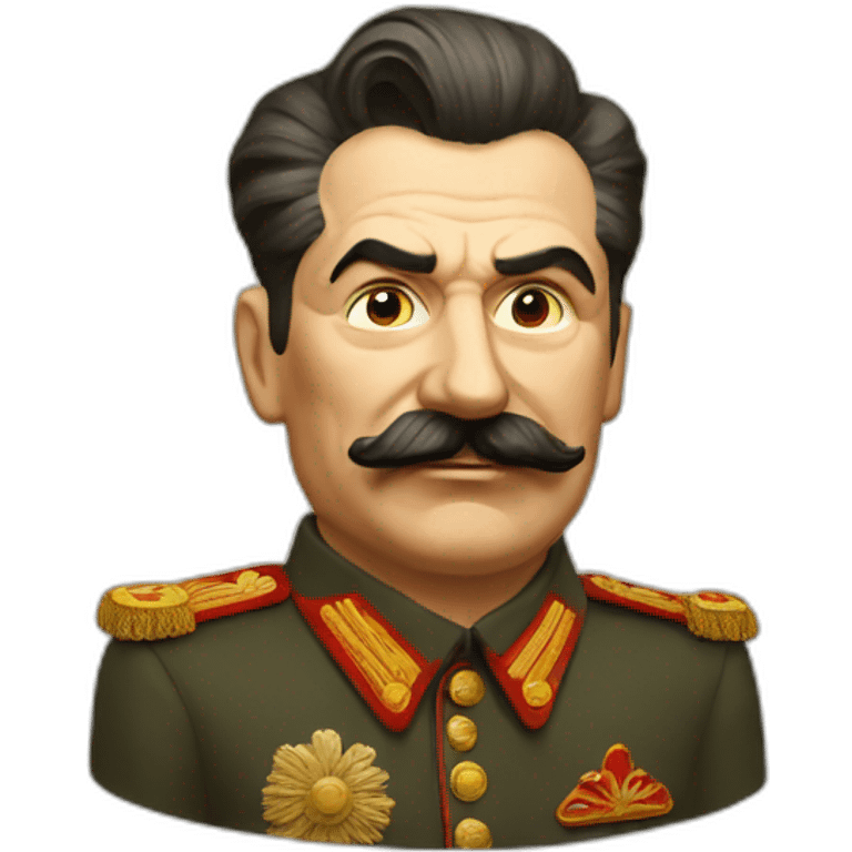 Stalin with pipe emoji