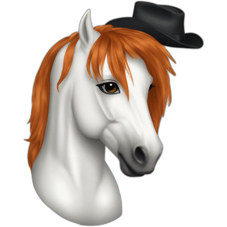 Mylène Farmer cheval emoji