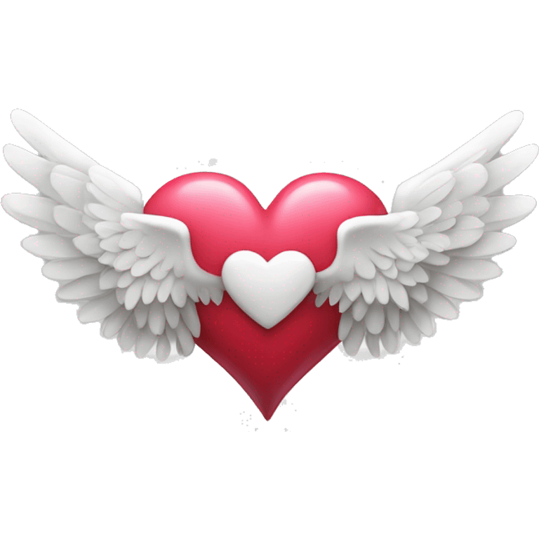 heart with angel wings emoji