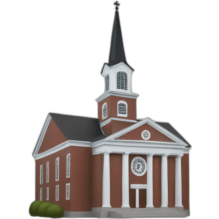 Amherst College Johnson Chapel building emoji