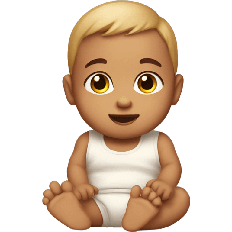 Cute baby emoji