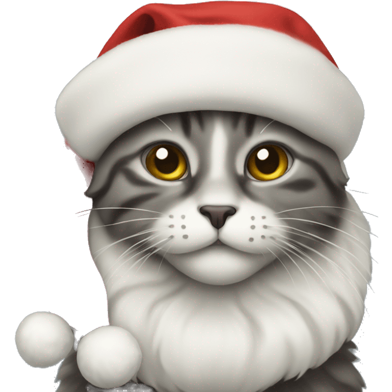 Christmas Cat emoji