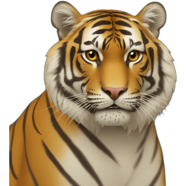 Tigre rabioso emoji