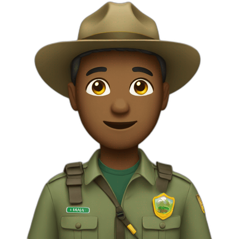 park ranger with autism emoji