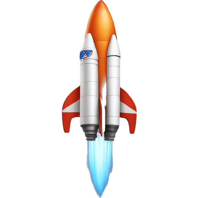 A cool rocket emoji emoji