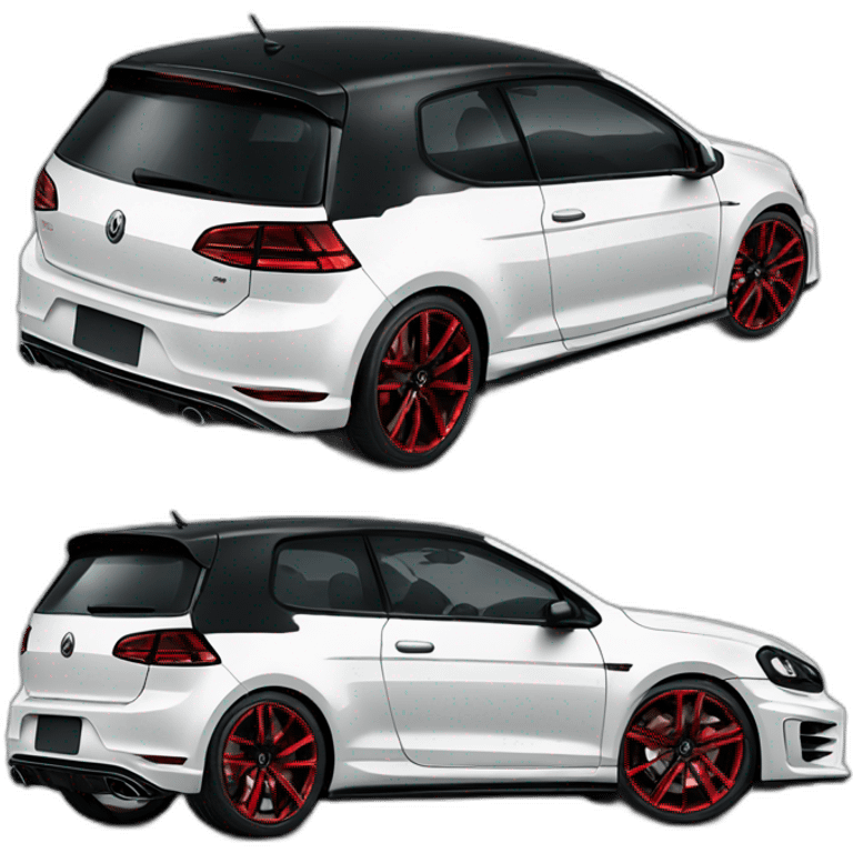 Golf-R-noir-avec-des-jantes-rouge emoji