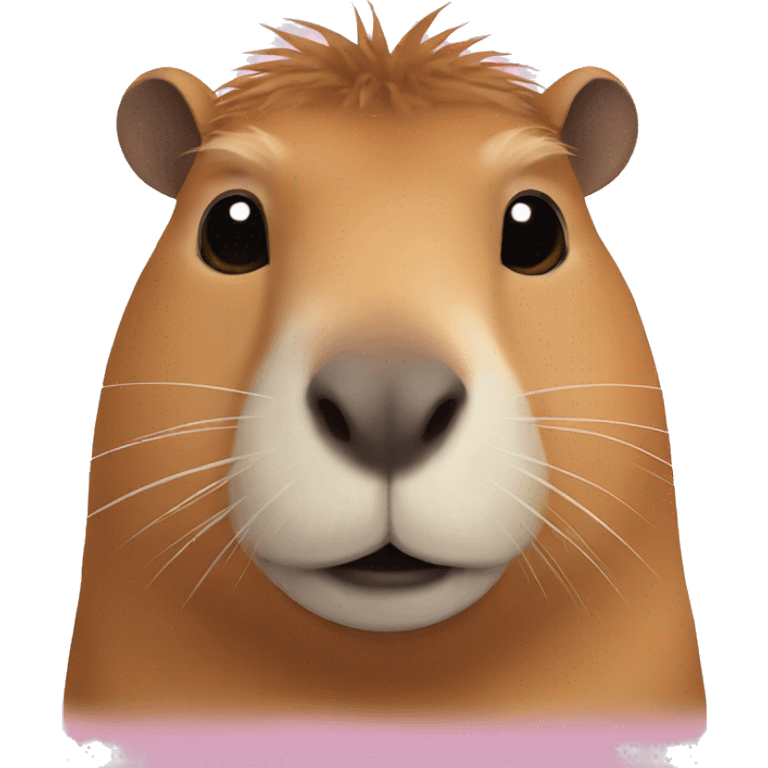 Capybara emoji