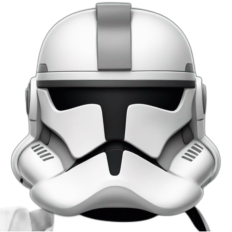 Clone trooper from Star Wars emoji