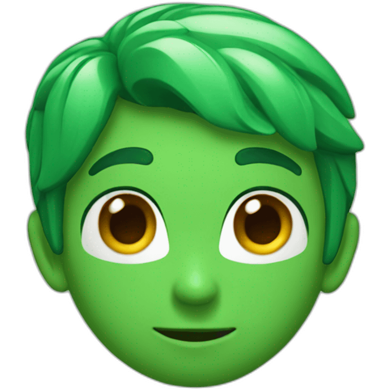 Corazón verde emoji