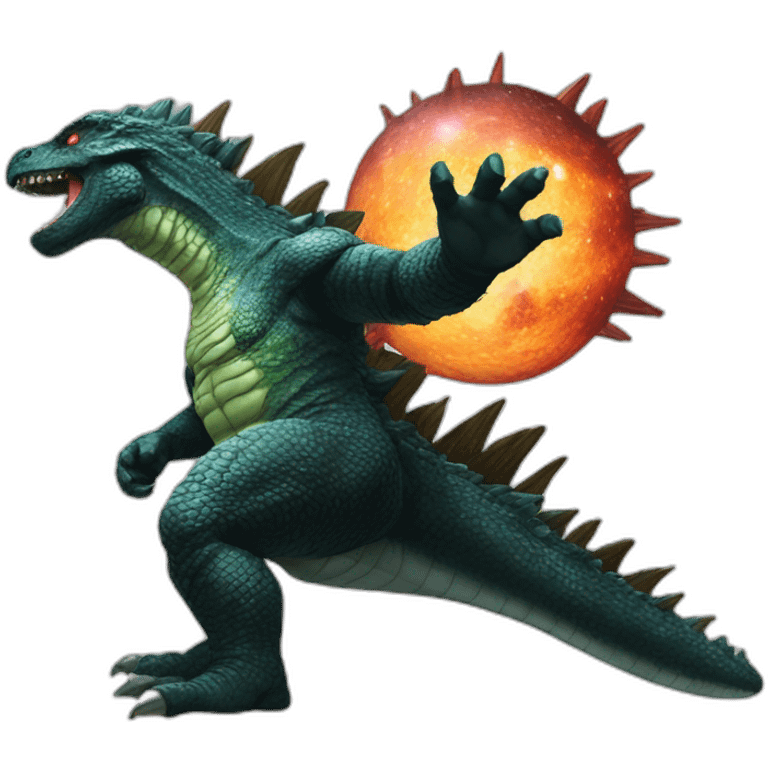 space godzilla emoji