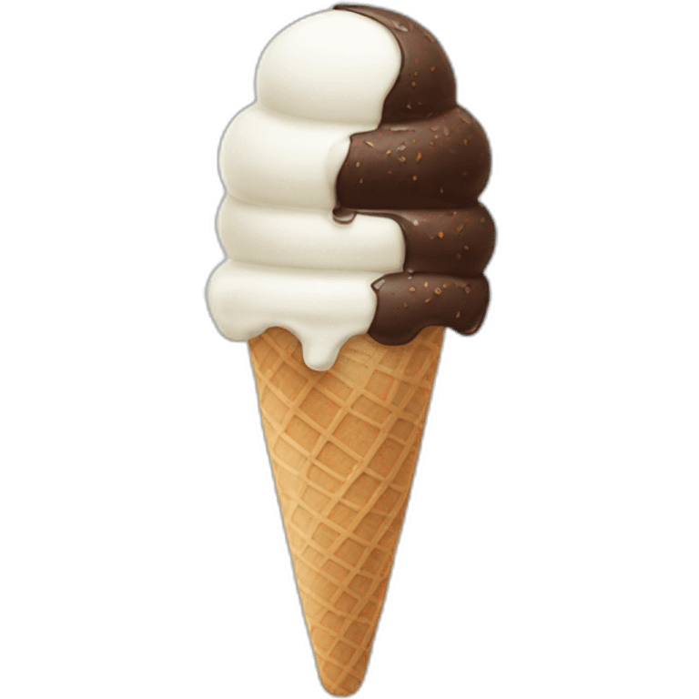 Ice scream emoji