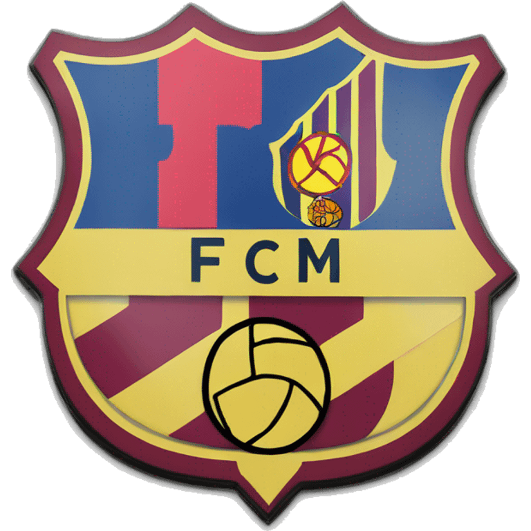 Escudo barça emoji