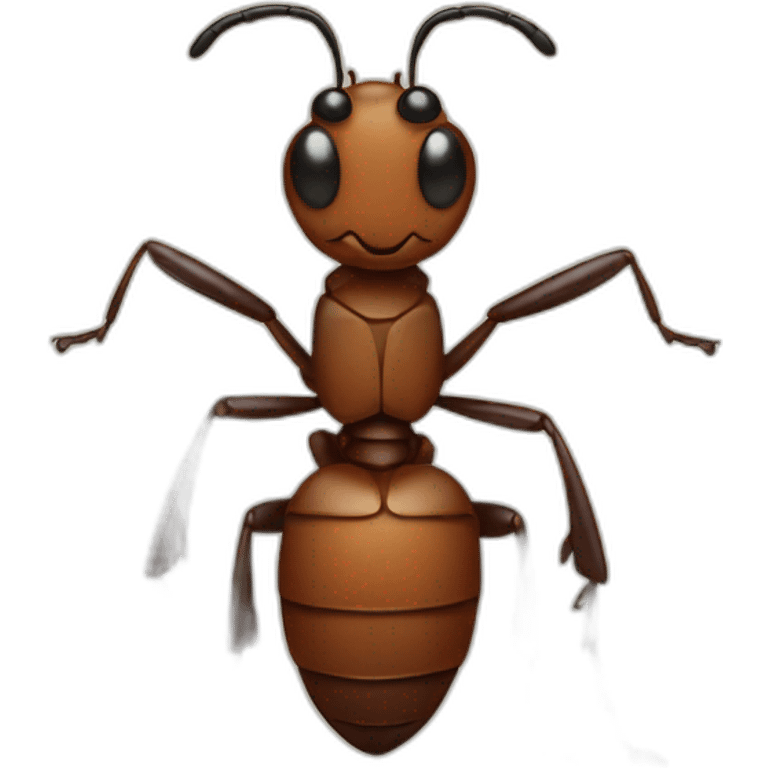 ant standing emoji