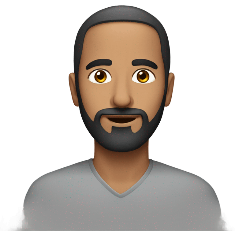 Arabic man with a little beard an age 42 years  emoji