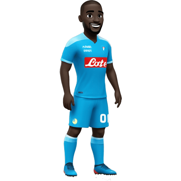 Kalidou Koulibaly footballer napoli emoji