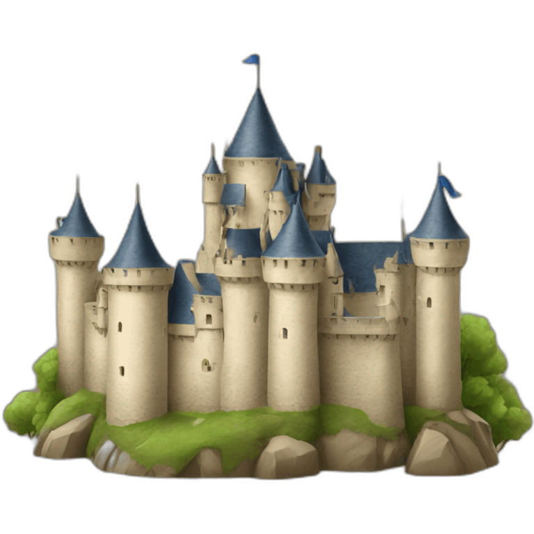 french castle emoji