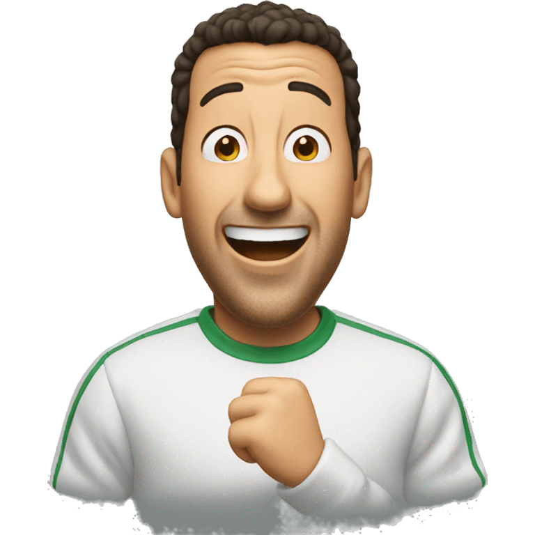 adam sandler cheering emoji