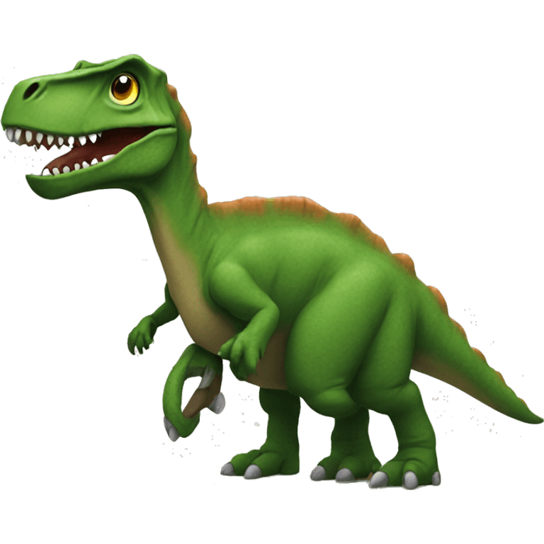 dinosaur rasta emoji