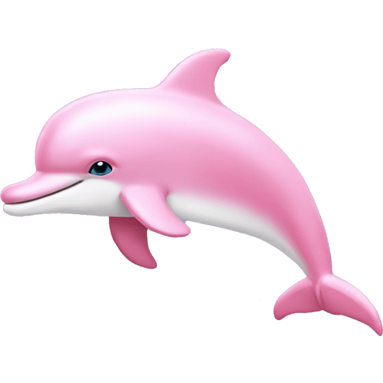 Pastel-pink-colors-dolphin emoji