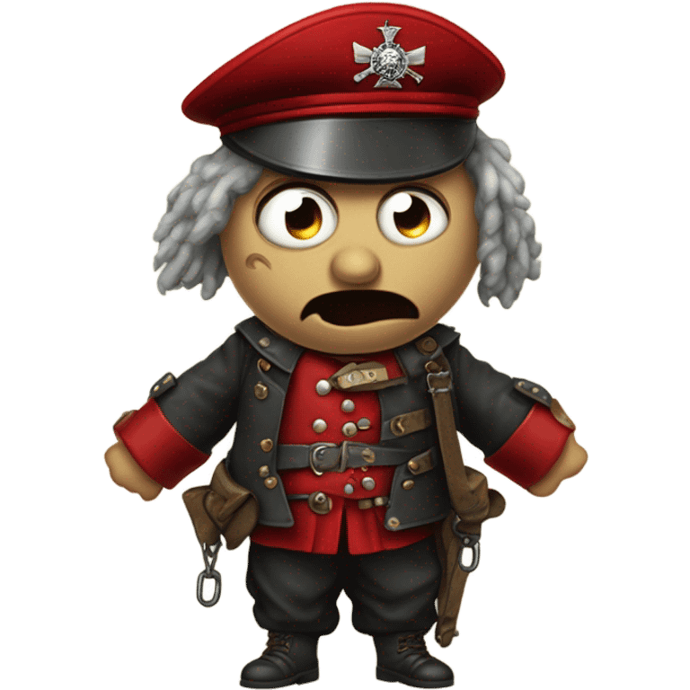 the red baron on the gallows from the game The Witcher 3 emoji