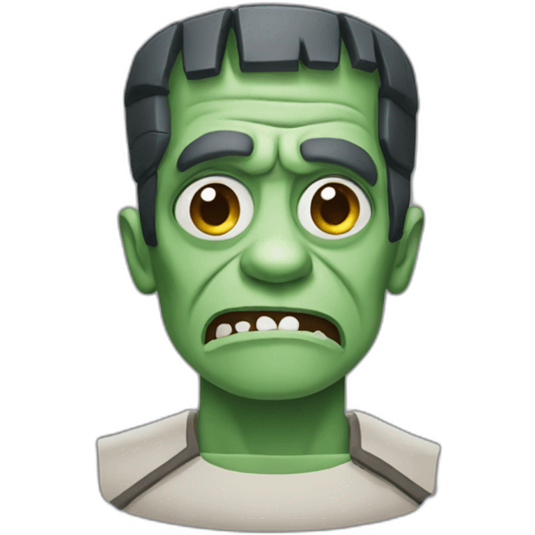 frankenstein halloween emoji