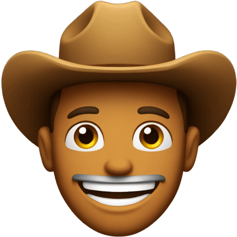 Laughing cowboy emoji emoji