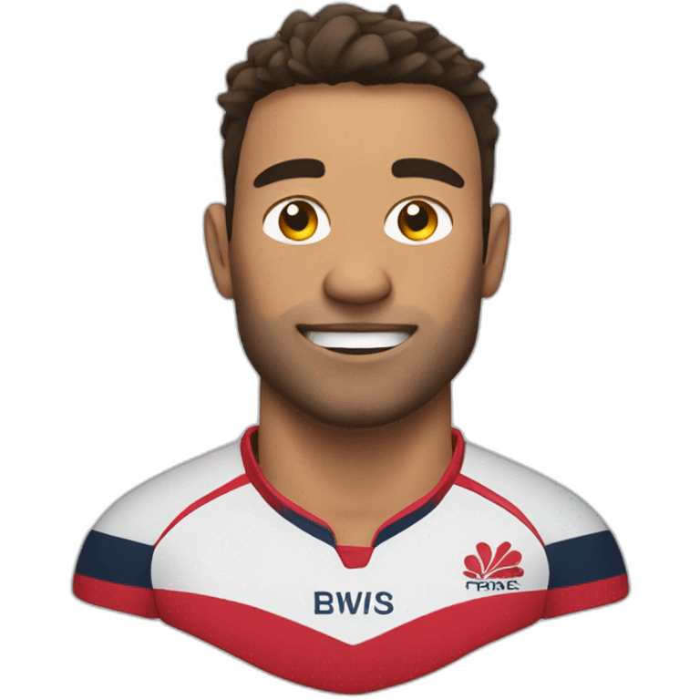 Rugby player emoji