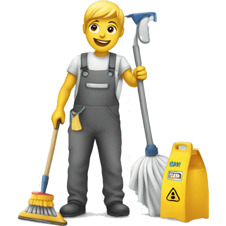 Cleaning website emoji