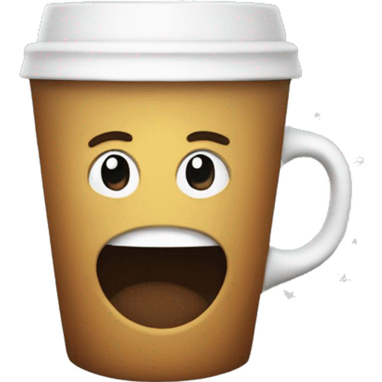 Un emoji inspirado en un café navideño  emoji